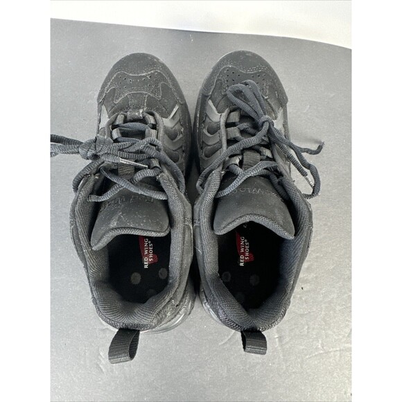 Red Wing 2351 Womens Black Leather Work Sneaker Steel Toe Shoe Size 6 B (12/07) - Picture 8 of 11